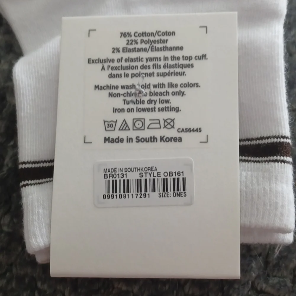 New Madewell MWL Cloudlift Ankle Socks